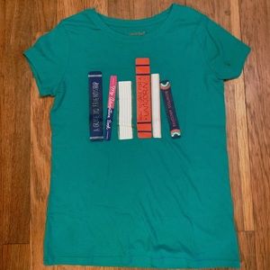 Girls Size 10/12 Books T-Shirt
